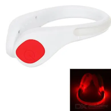1 Pcs LED Luminous Shoes Clip Light Night Safety Warning LED Bright Flash Light