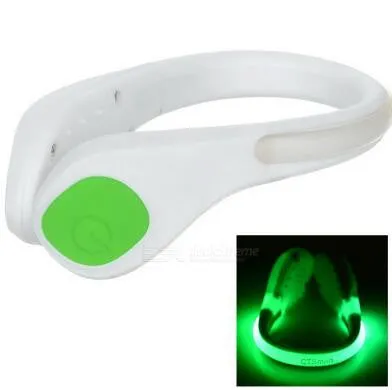 1 Pcs LED Luminous Shoes Clip Light Night Safety Warning LED Bright Flash Light