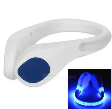 1 Pcs LED Luminous Shoes Clip Light Night Safety Warning LED Bright Flash Light