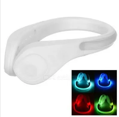 1 Pcs LED Luminous Shoes Clip Light Night Safety Warning LED Bright Flash Light