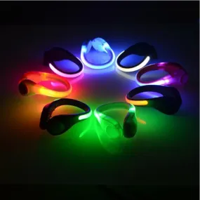 1 Pcs LED Luminous Shoes Clip Light Night Safety Warning LED Bright Flash Light 1 Pcs LED Luminous Shoes Clip Light Night Safety Warning LED Bright Flash Light