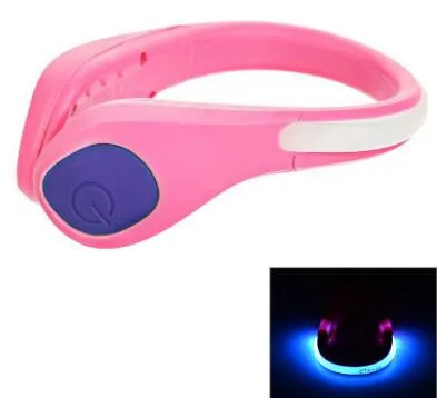 1 Pcs LED Luminous Shoes Clip Light Night Safety Warning LED Bright Flash Light