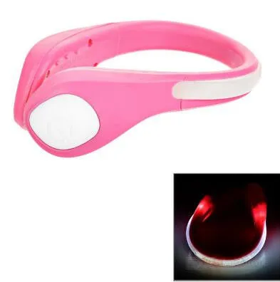 1 Pcs LED Luminous Shoes Clip Light Night Safety Warning LED Bright Flash Light