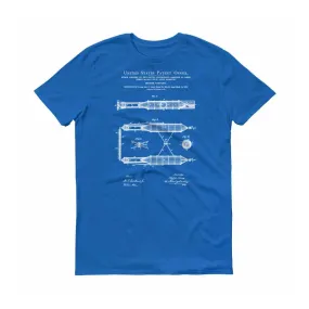 1880 Marine Torpedo Patent T-Shirt -  Naval Art, Sailor Gift, Torpedo Shirt, Navy, Patent T-Shirt, Old Patent T-shirt, Vintage Torpedo