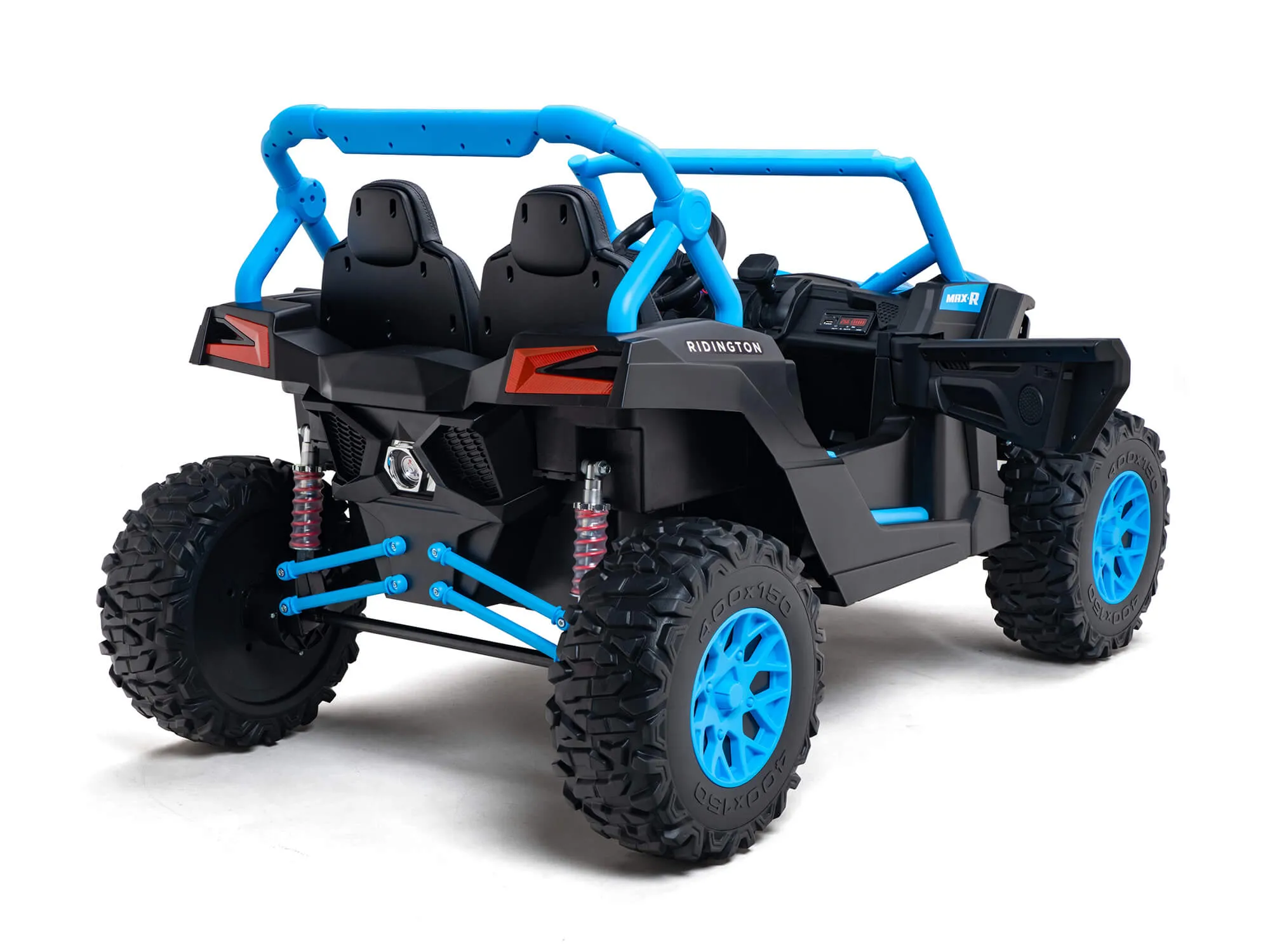24V Ridington MAX-R All Terrain Ride-On Buggy with Remote - Blue