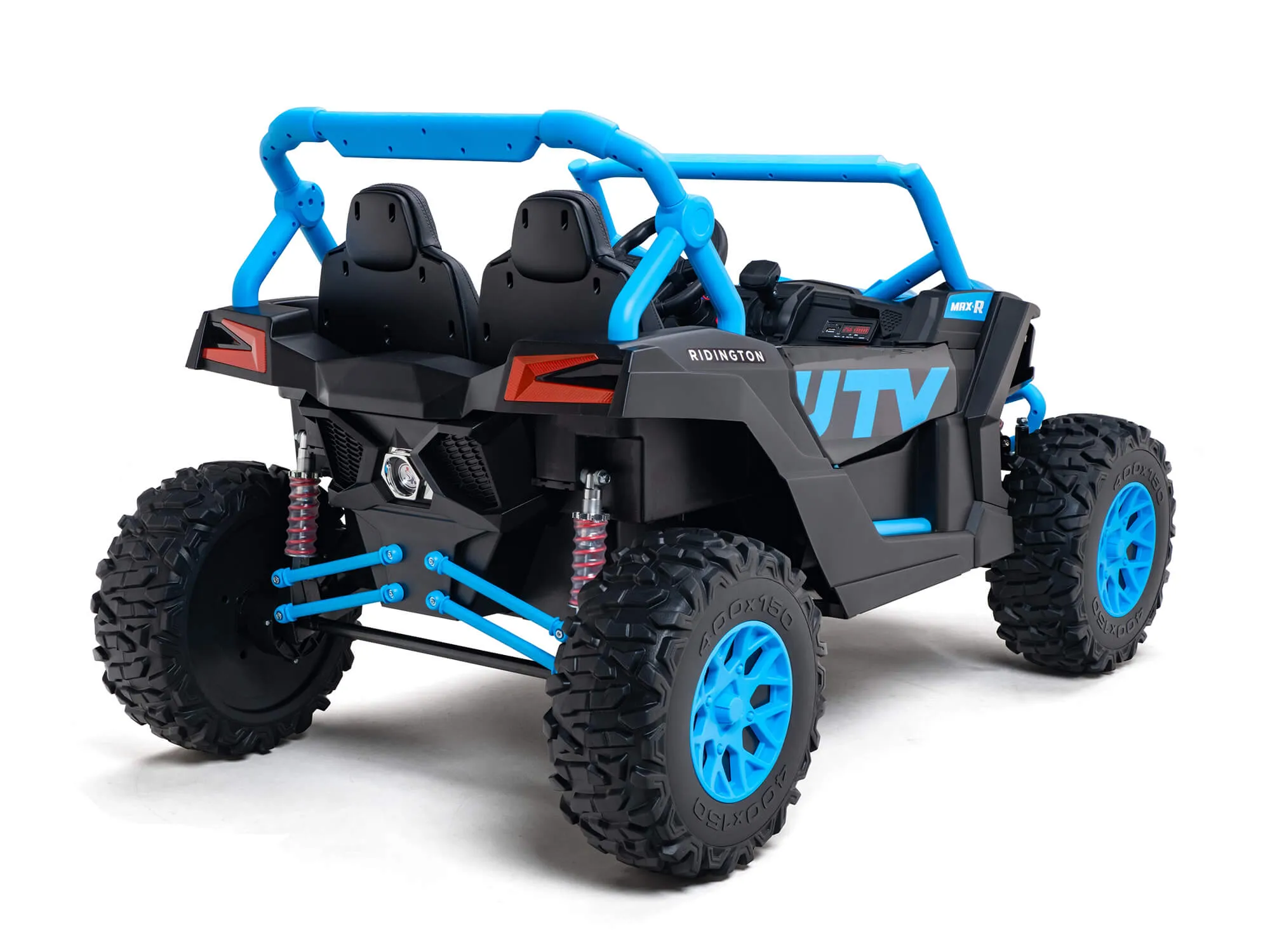 24V Ridington MAX-R All Terrain Ride-On Buggy with Remote - Blue