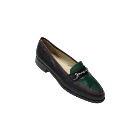 80s, Tricolor, Apron Seam, Bit Loafer, Equestrian