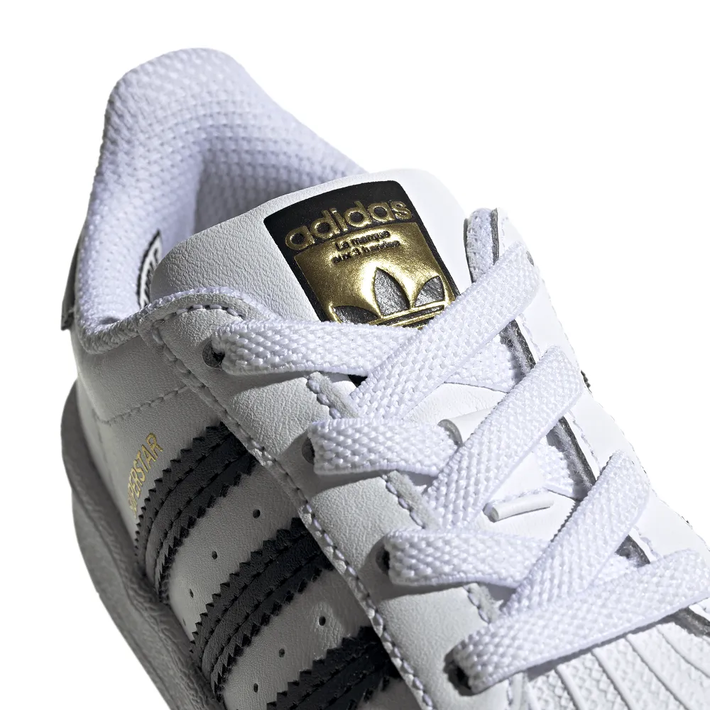 adidas Infants Superstar EL - White / Black