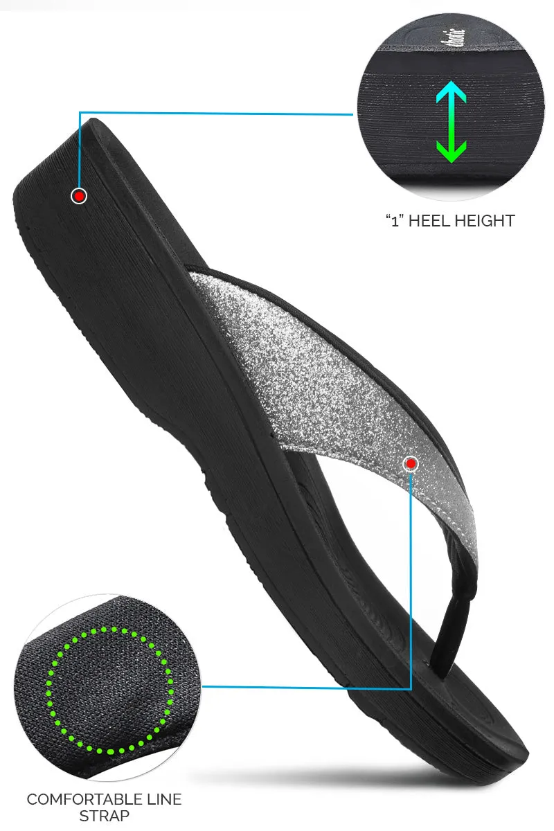 Aerothotic - Crystal Mist Women's Comfortable Flip-Flops Sandal