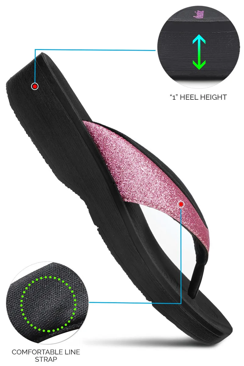 Aerothotic - Crystal Mist Women's Comfortable Flip-Flops Sandal
