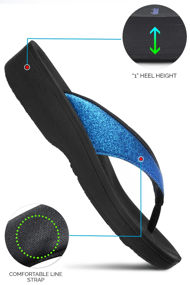 Aerothotic - Crystal Mist Women's Comfortable Flip-Flops Sandal