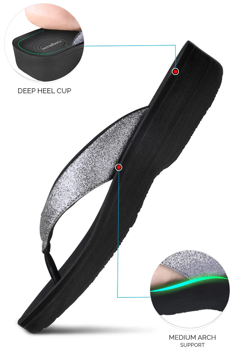 Aerothotic - Crystal Mist Women's Comfortable Flip-Flops Sandal