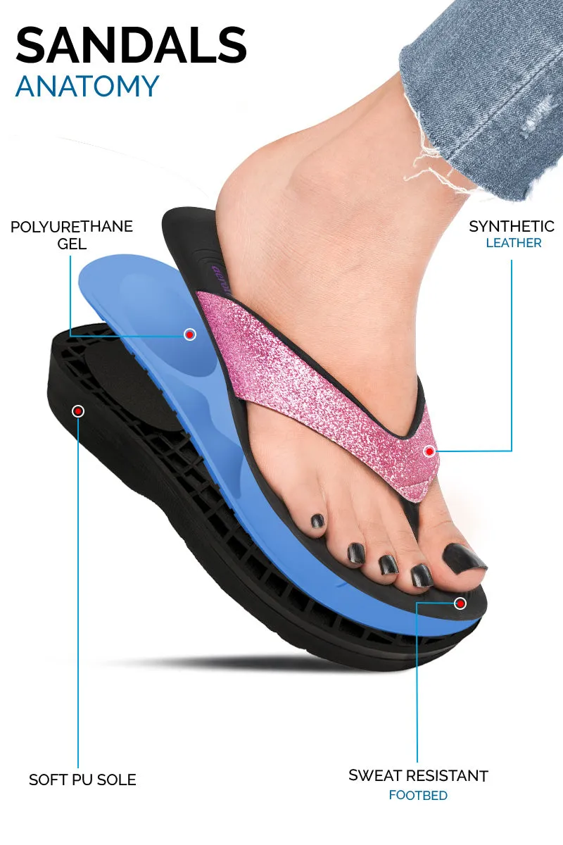 Aerothotic - Crystal Mist Women's Comfortable Flip-Flops Sandal