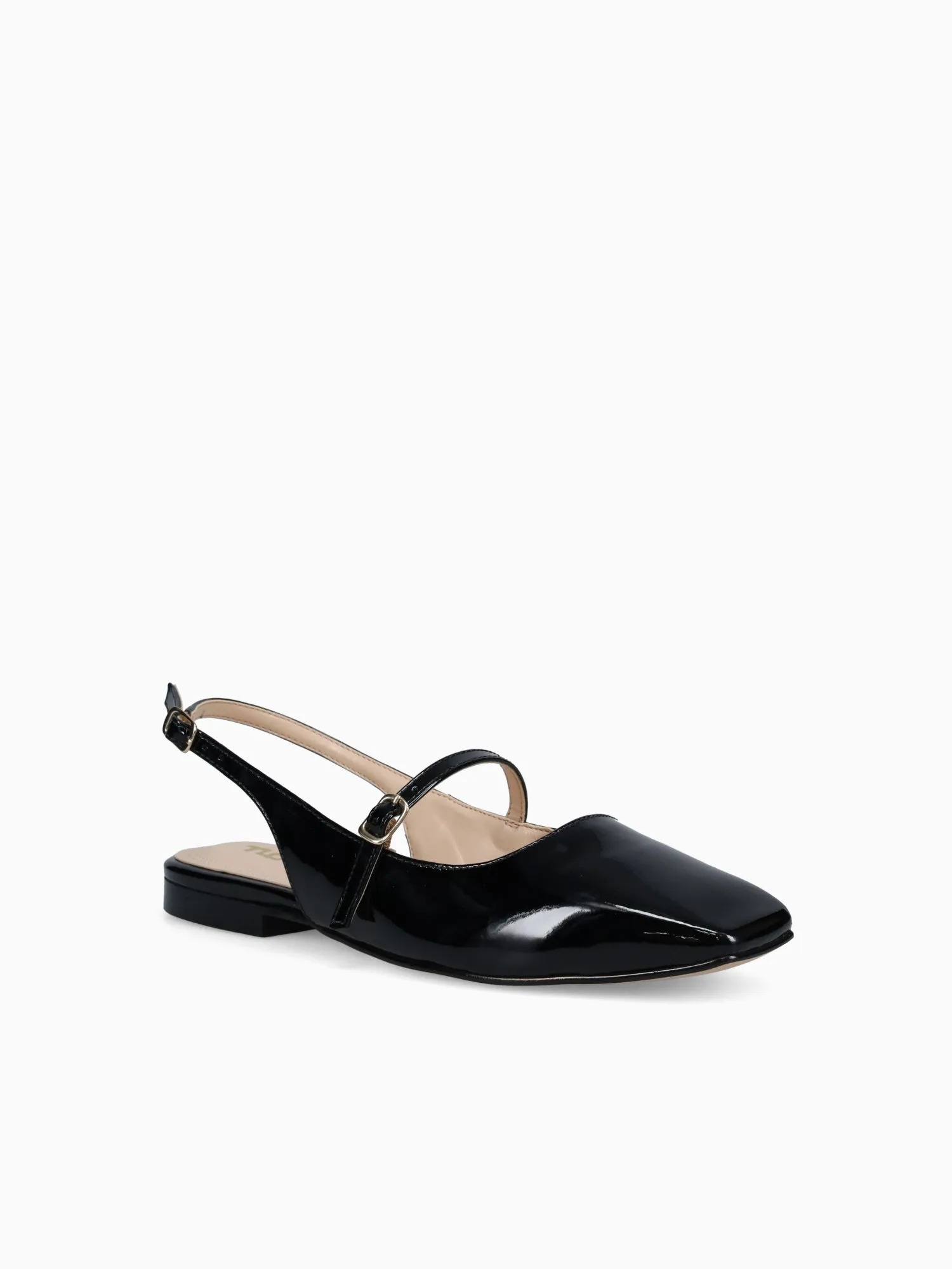 Bianca Black Patent Leather