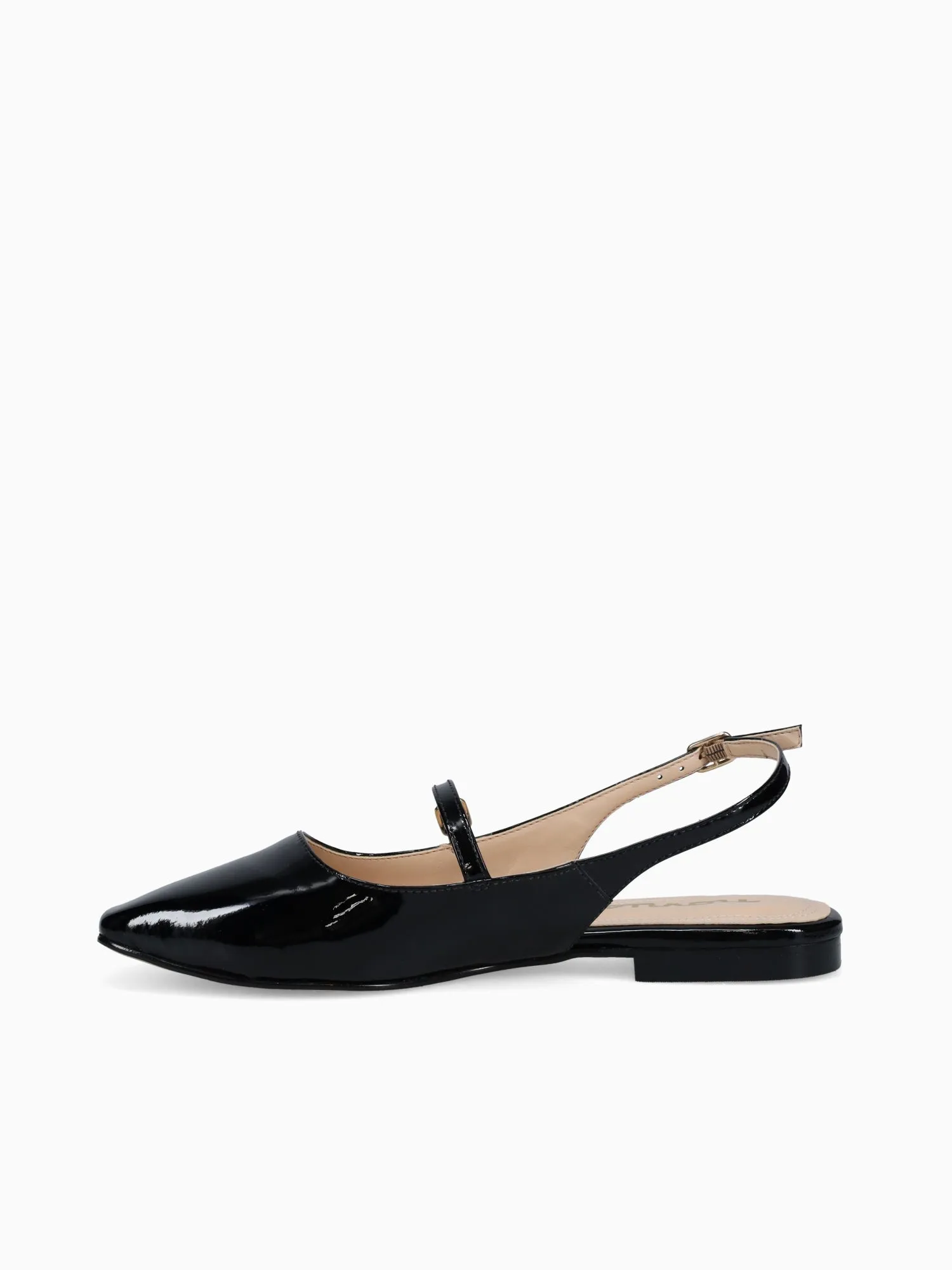 Bianca Black Patent Leather
