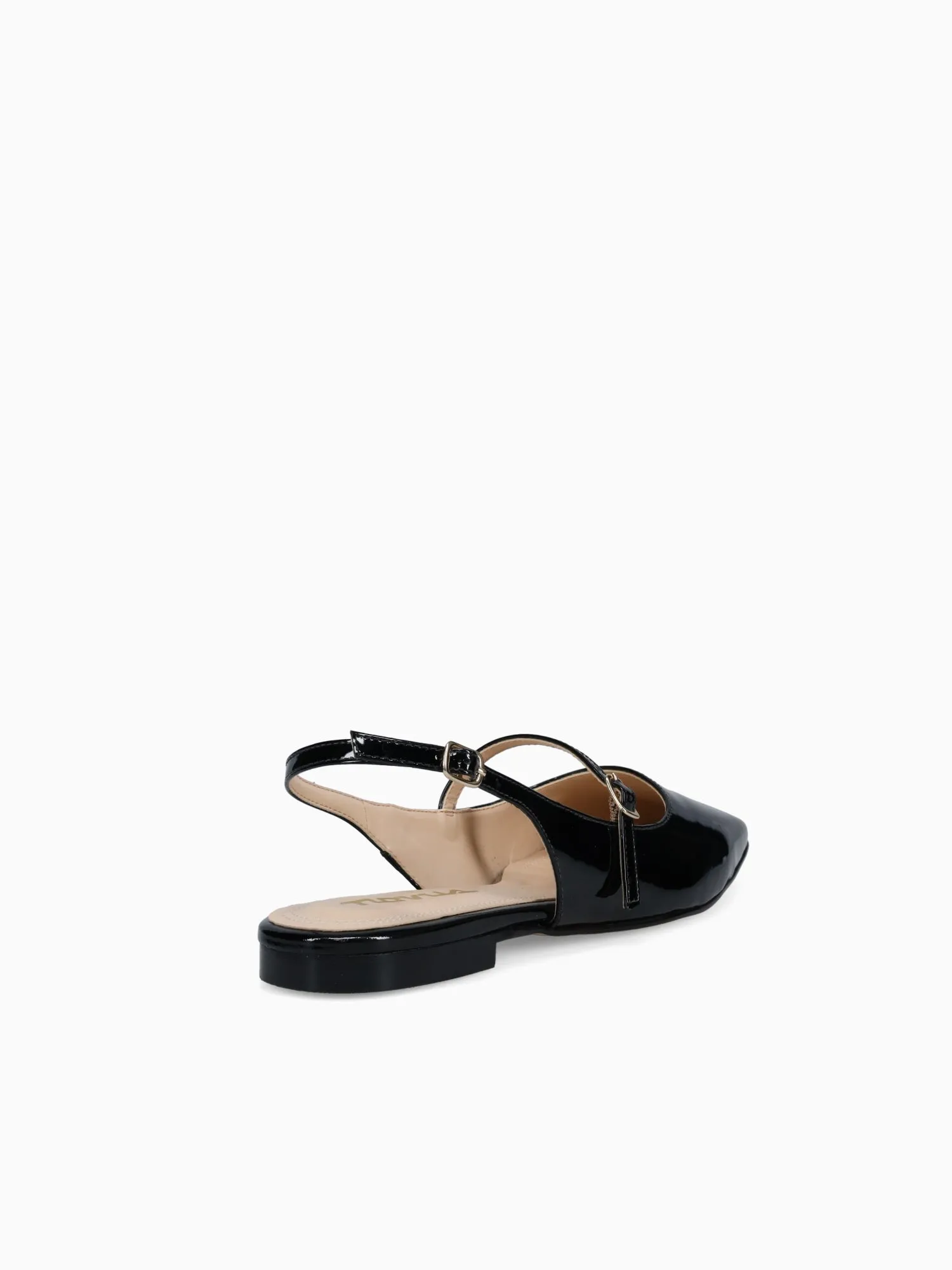 Bianca Black Patent Leather