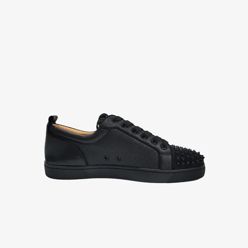 Black Lace Up Sneakers