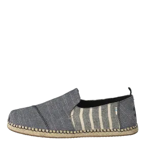 Black Rugged Chambray Grey