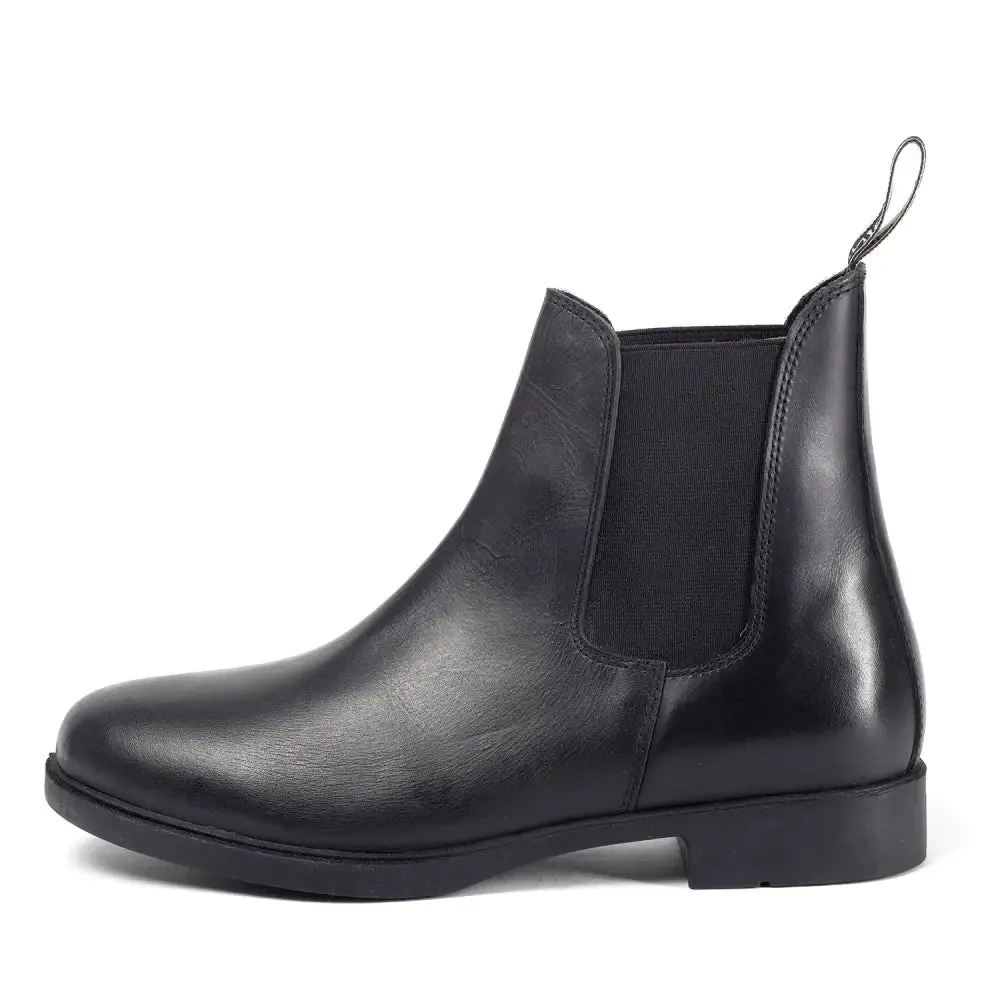 Brogini Pavia Pull-On Leather Boots Black