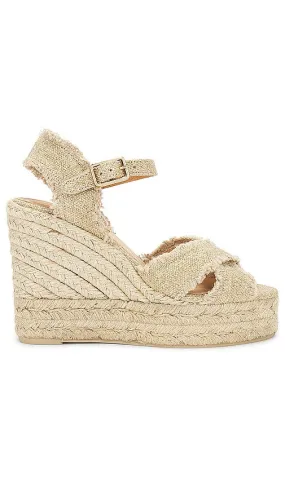 Castaner Bromelia Wedge in Neutral