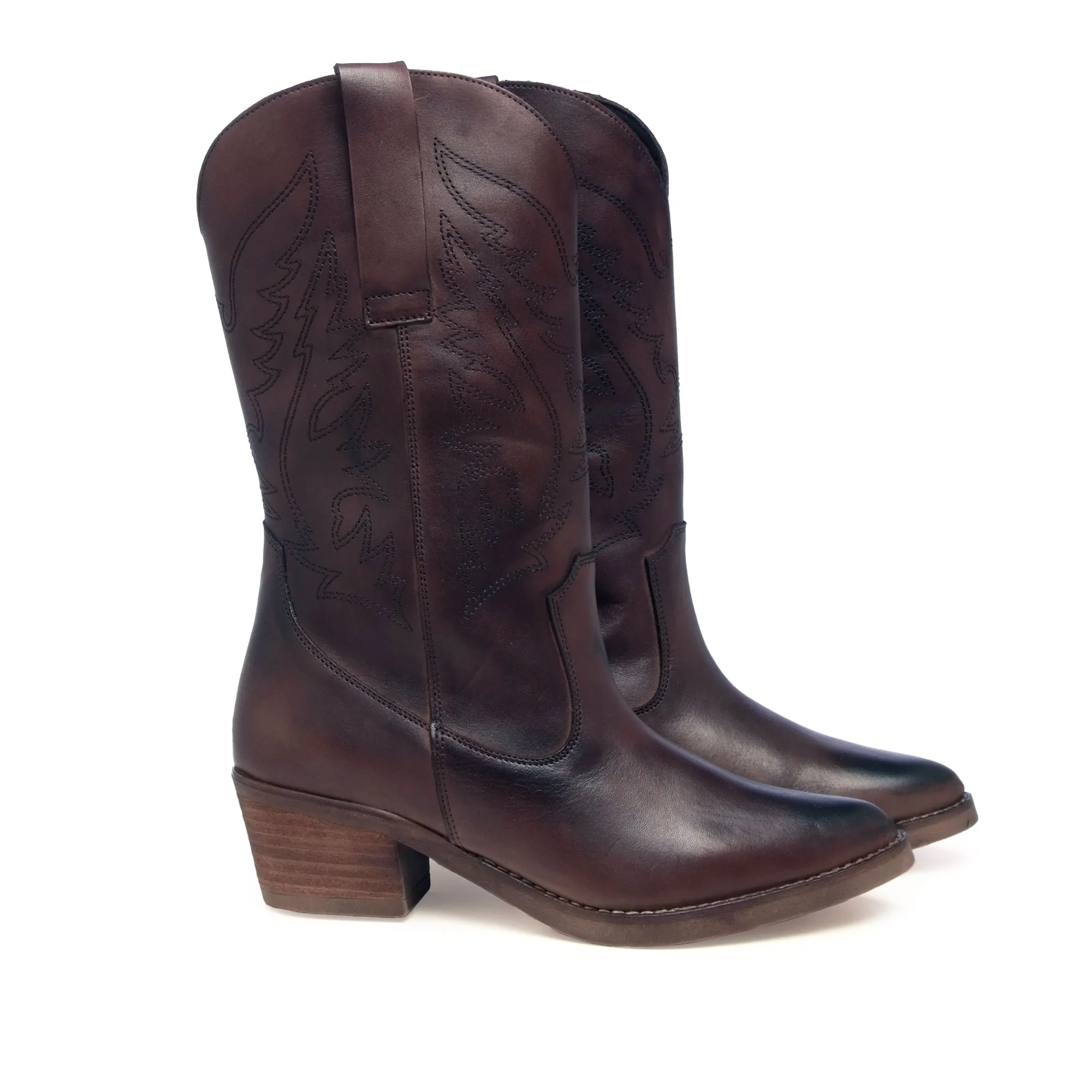 Chocolate Texan Boots