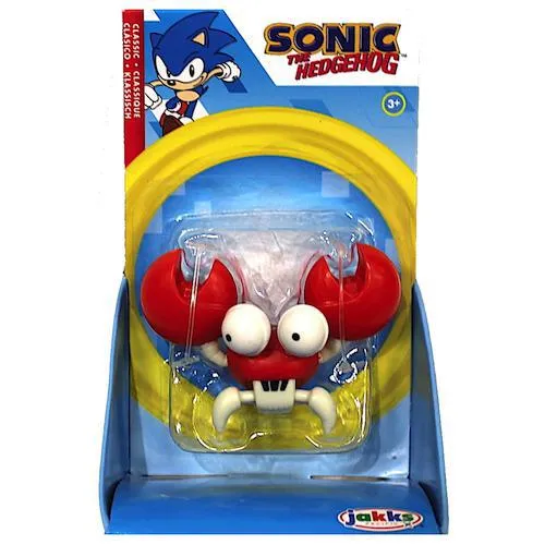 Crab Meat Sonic the Hedgehog Articulated Action Figure 2.5"
