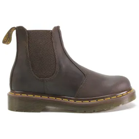 Dr. Martens 2976 Ys Crazyhorse Leather Unisex Chelsea Boots