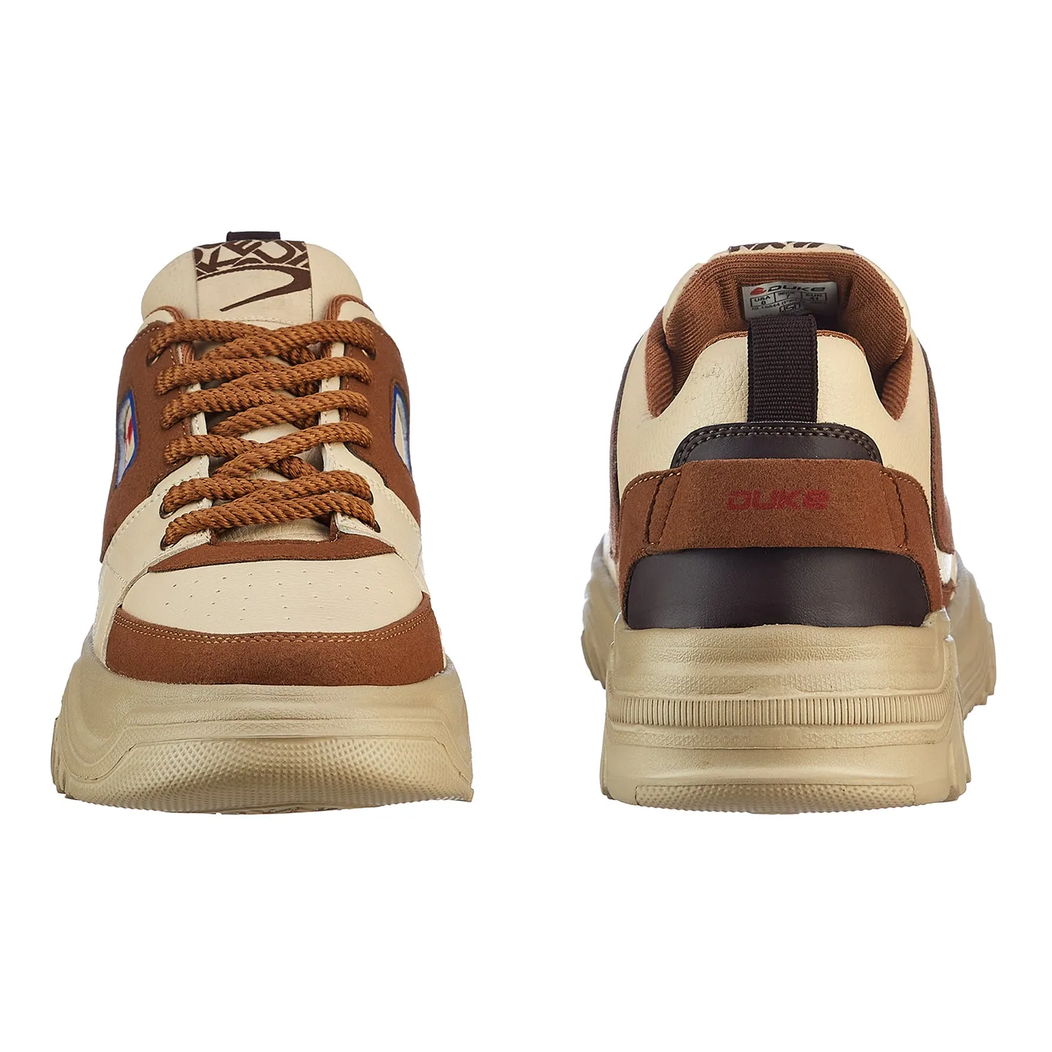 Duke Men's Chunky Flatsole Sneakers (FWOL2559)