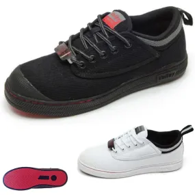 Dunlop Volleys Steel Cap Mens Shoes - Original Safety Sneakers For Tradies