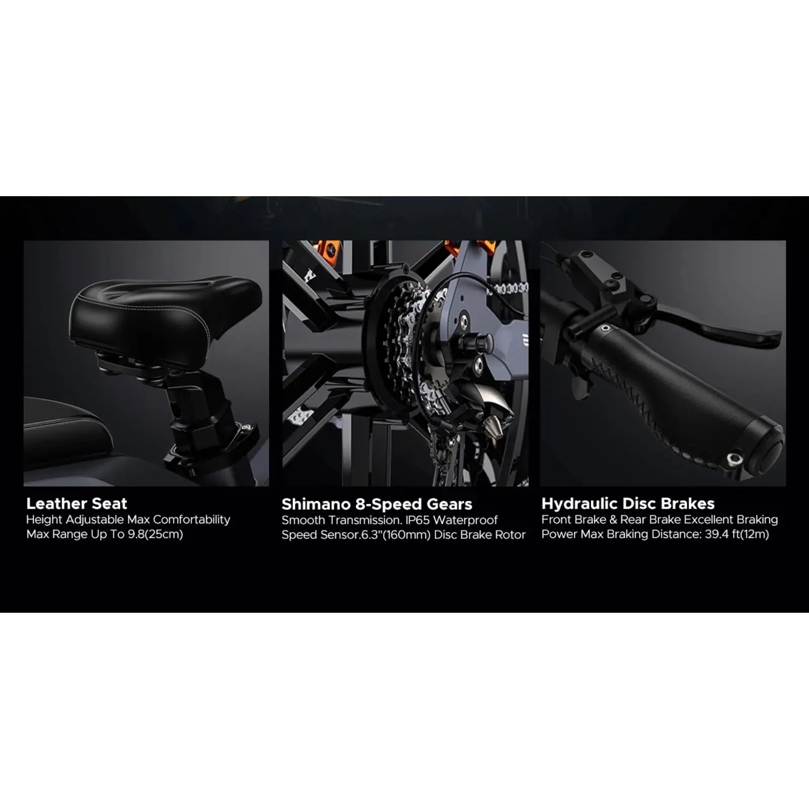 Engwe X20 All Terrain Fat Tyre Folding Electric Bike 750W