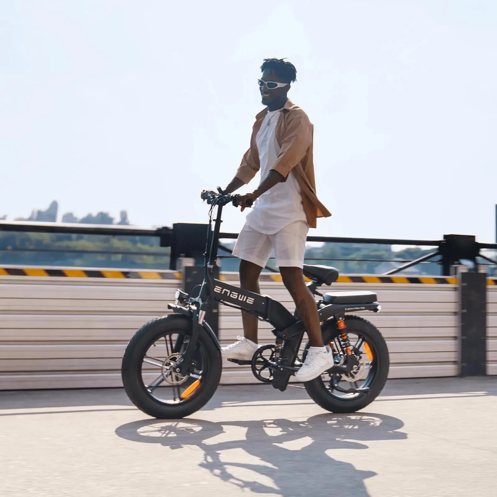 Engwe X20 All Terrain Fat Tyre Folding Electric Bike 750W
