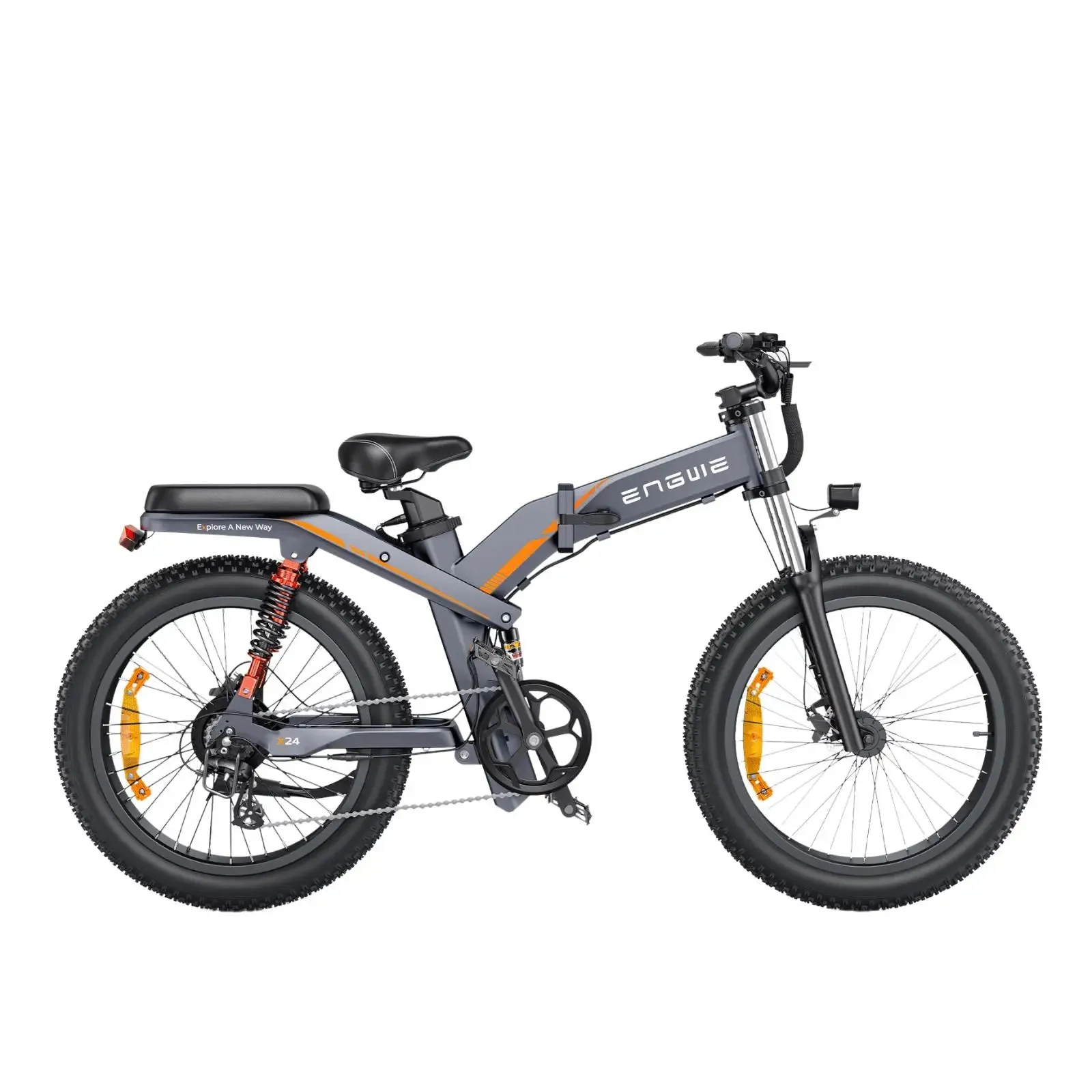 Engwe X24 All Terrain Fat Tyre Folding Electric Bike 1000W