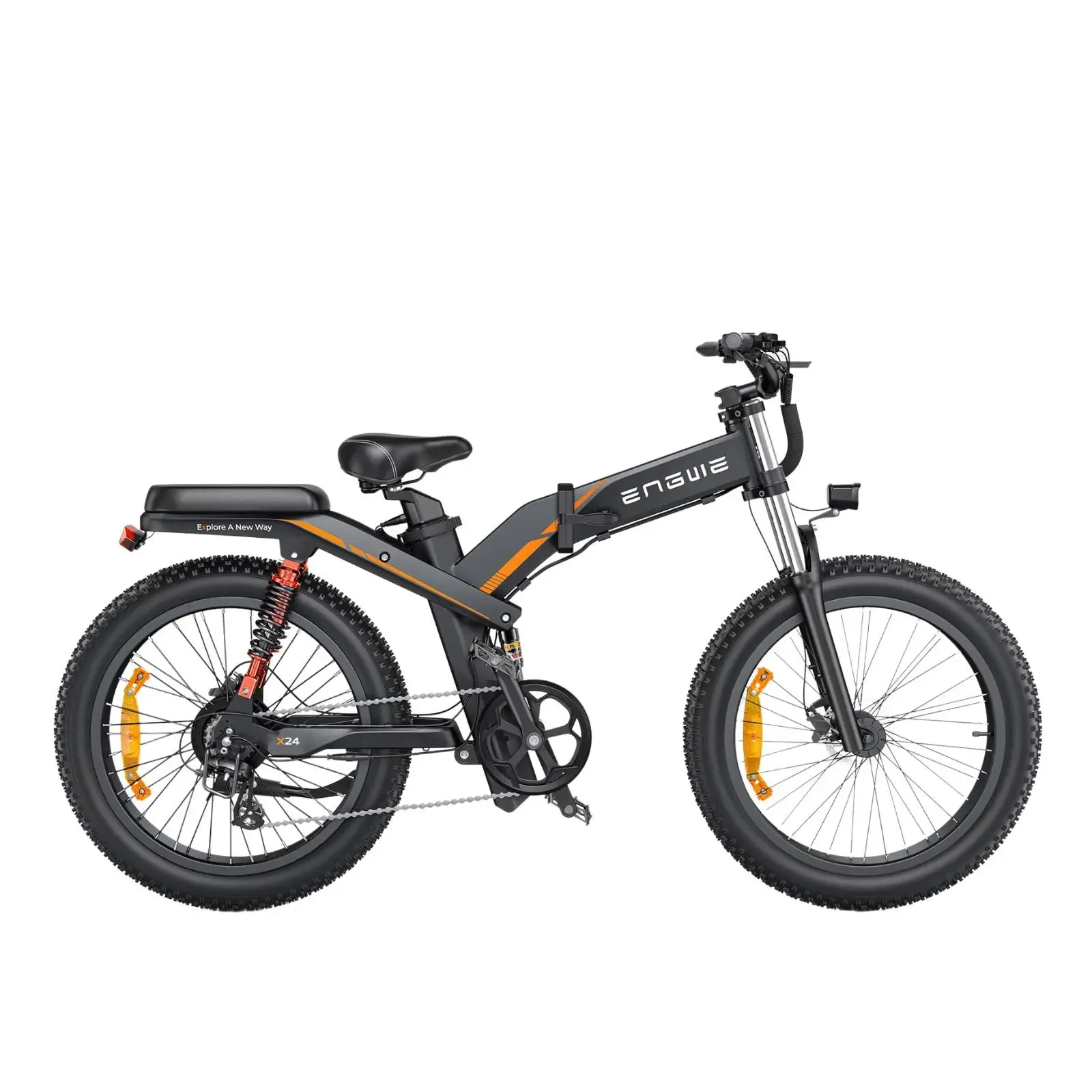 Engwe X24 All Terrain Fat Tyre Folding Electric Bike 1000W