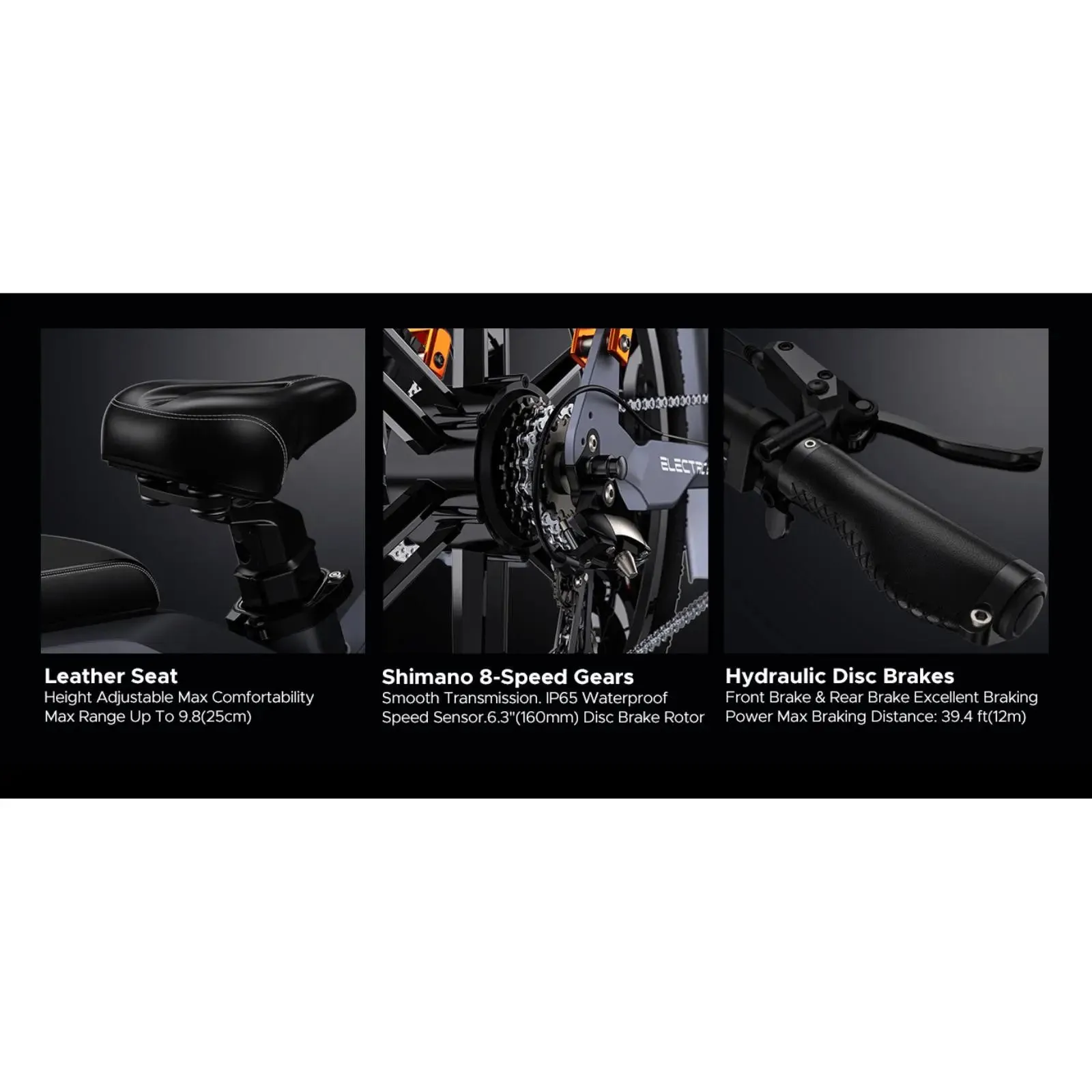 Engwe X26 All Terrain Fat Tyre Folding Electric Bike 1000W