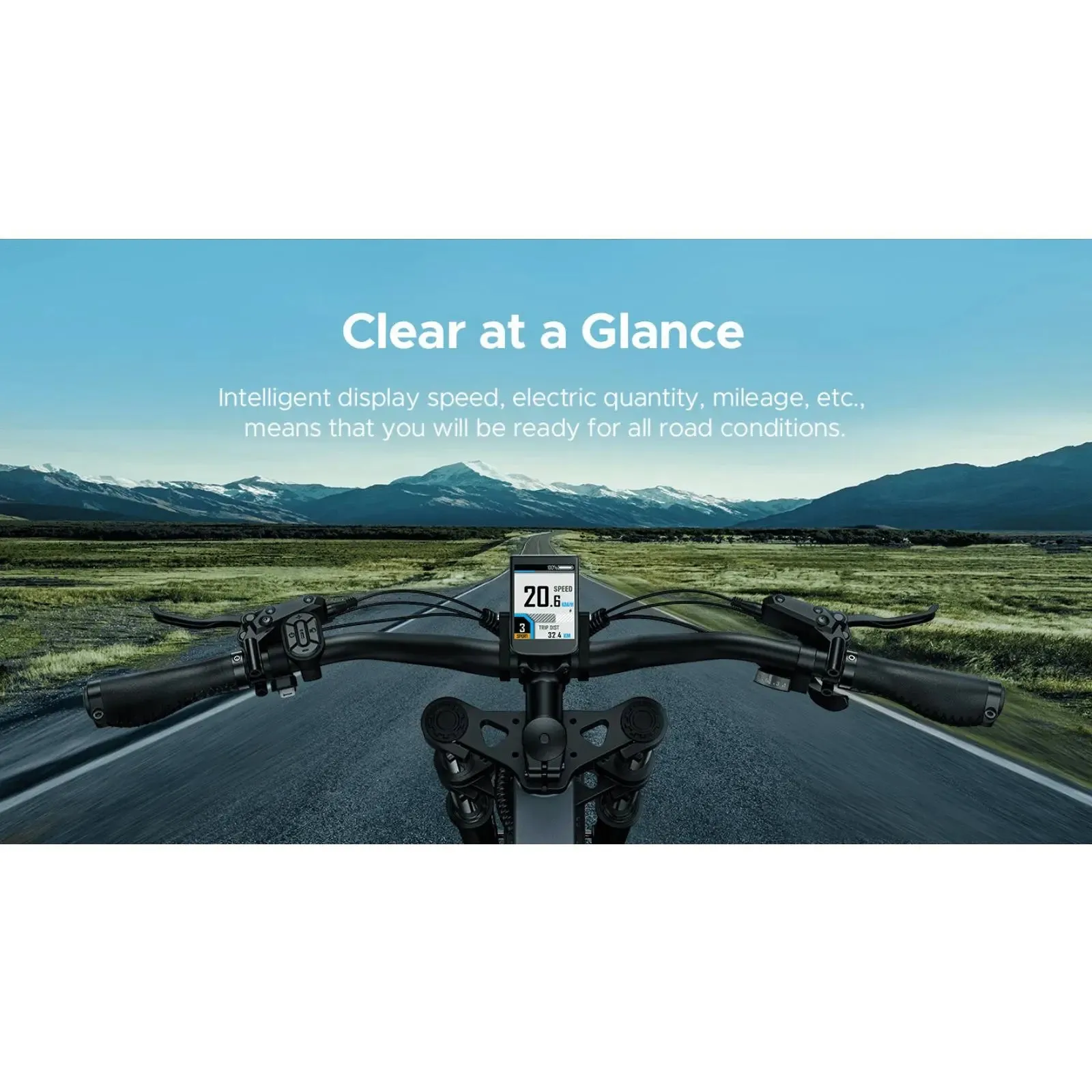 Engwe X26 All Terrain Fat Tyre Folding Electric Bike 1000W