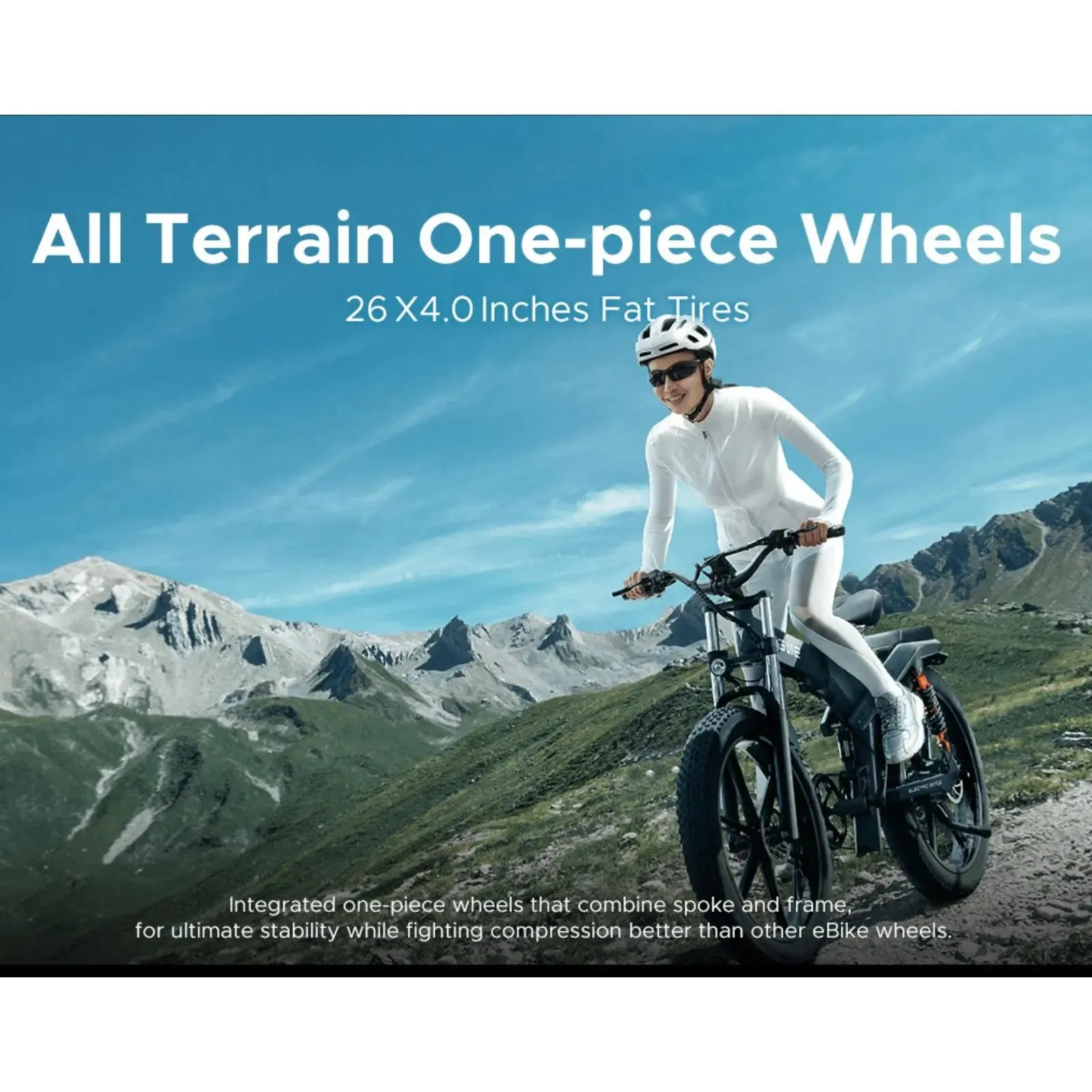 Engwe X26 All Terrain Fat Tyre Folding Electric Bike 1000W