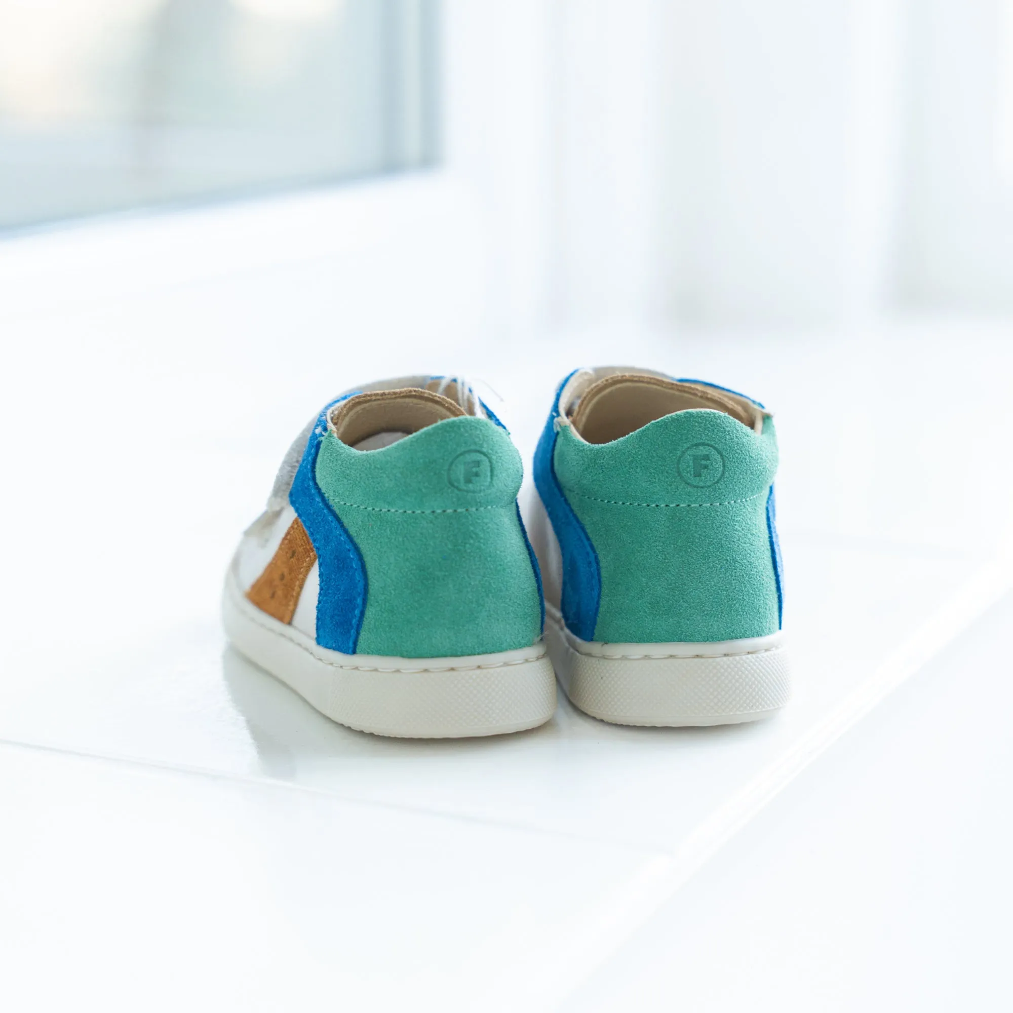 Falcotto Aveniss VL Suede/Nappa Milk-Sand-Green