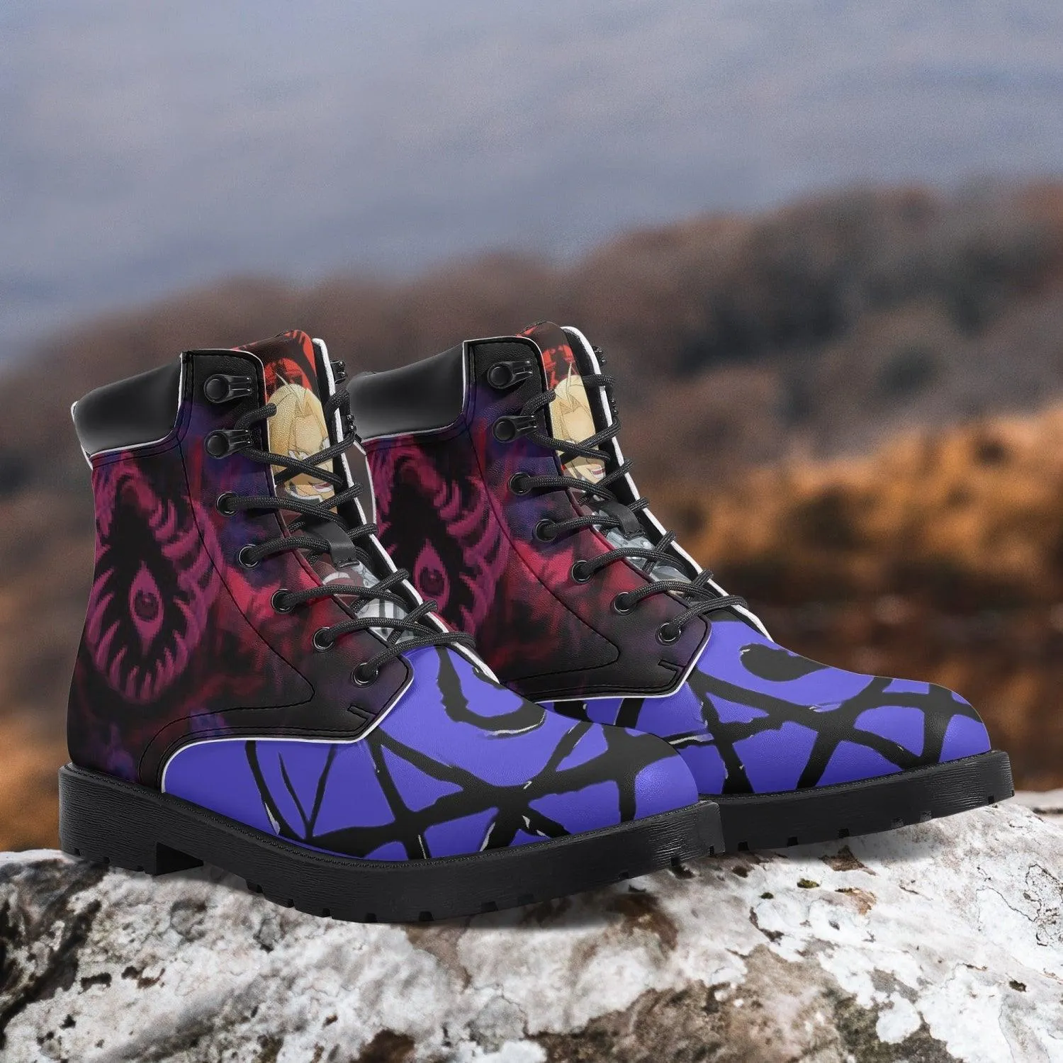 Fullmetal Alchemist Edward All Season Boots Anime Shoes