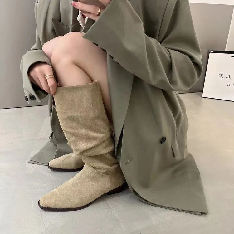 High Leather Designer Stylish Boots