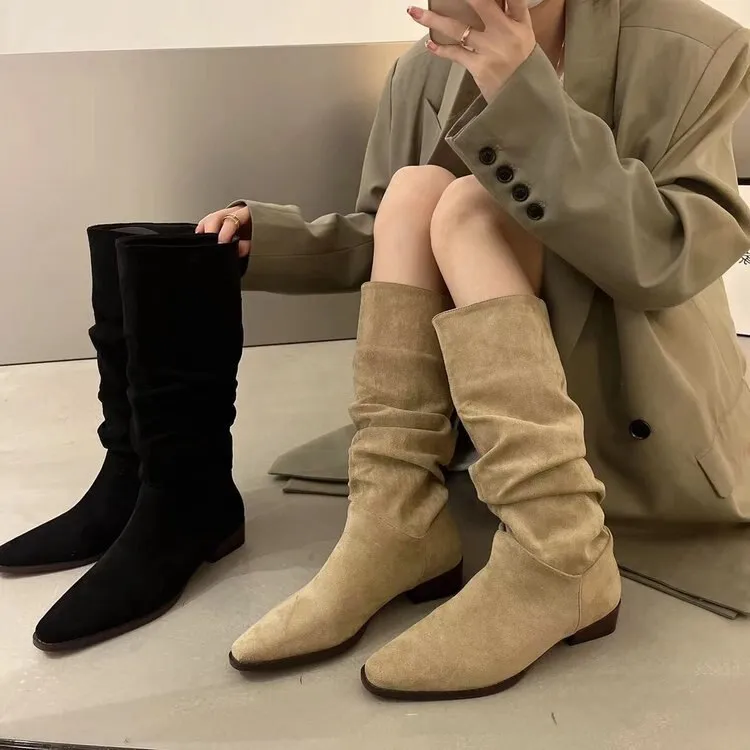 High Leather Designer Stylish Boots
