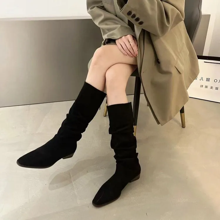 High Leather Designer Stylish Boots