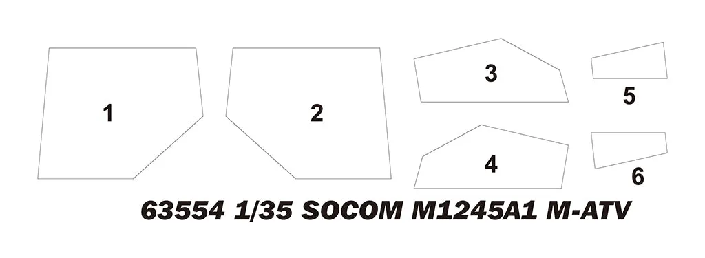 I LOVE KIT MILITARY 1/35 SOCOM M1245A1 M-ATV KIT