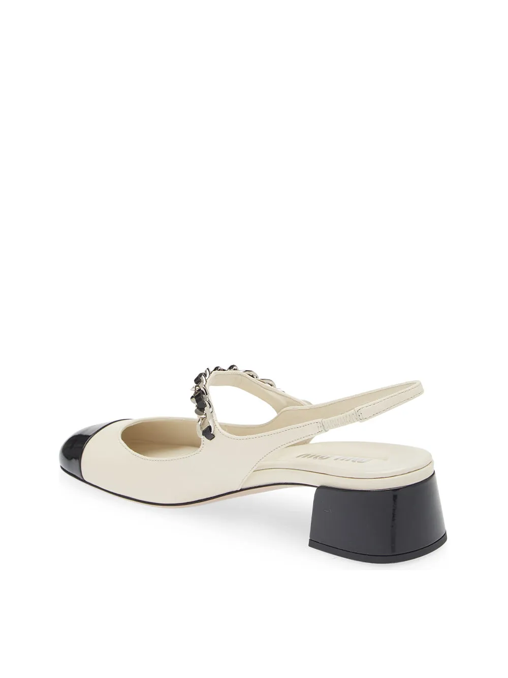 Leather Slingback Mary Janes