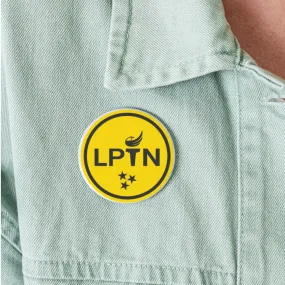 LPTN (Gold) Buttons large 2.2'' (5-pack)