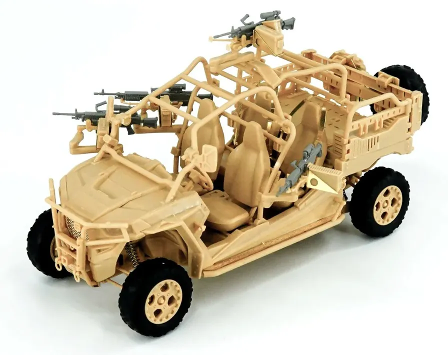 Magic Factory Military 1/35 MRZR D4 Ultralight Tactical All-Terrain Vehicle (Dual Combo/Two kits in one set)