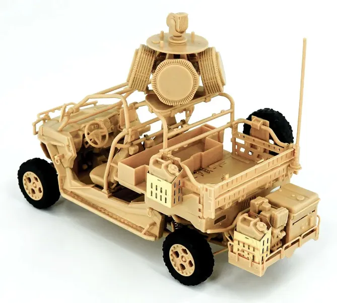 Magic Factory Military 1/35 MRZR D4 Ultralight Tactical All-Terrain Vehicle (Dual Combo/Two kits in one set)