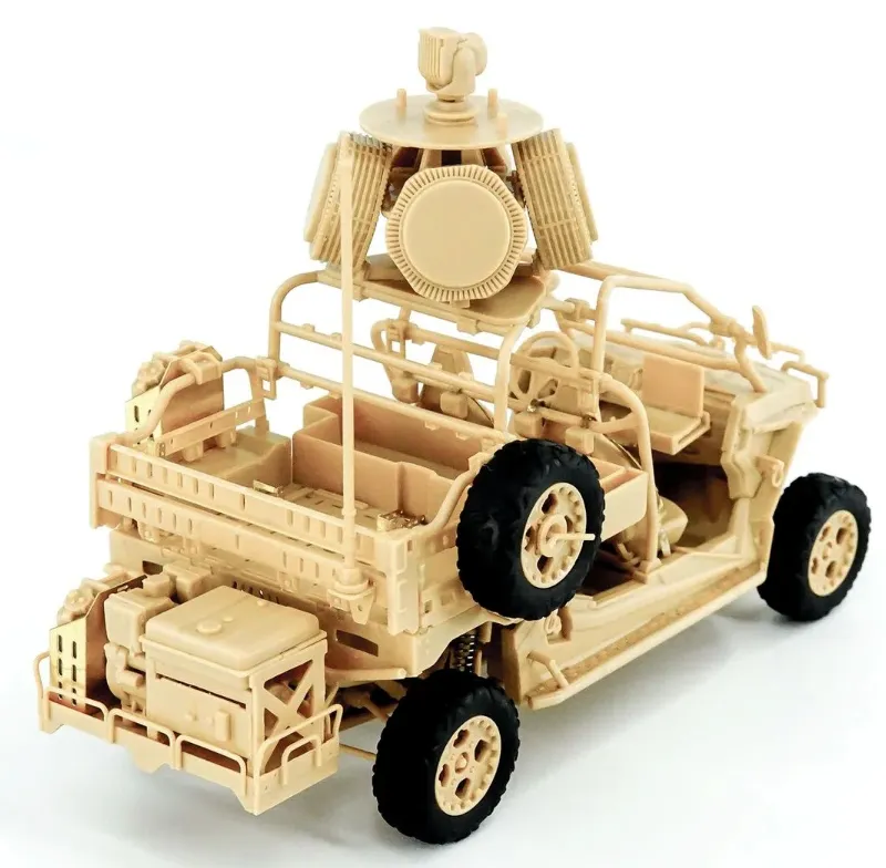 Magic Factory Military 1/35 MRZR D4 Ultralight Tactical All-Terrain Vehicle (Dual Combo/Two kits in one set)
