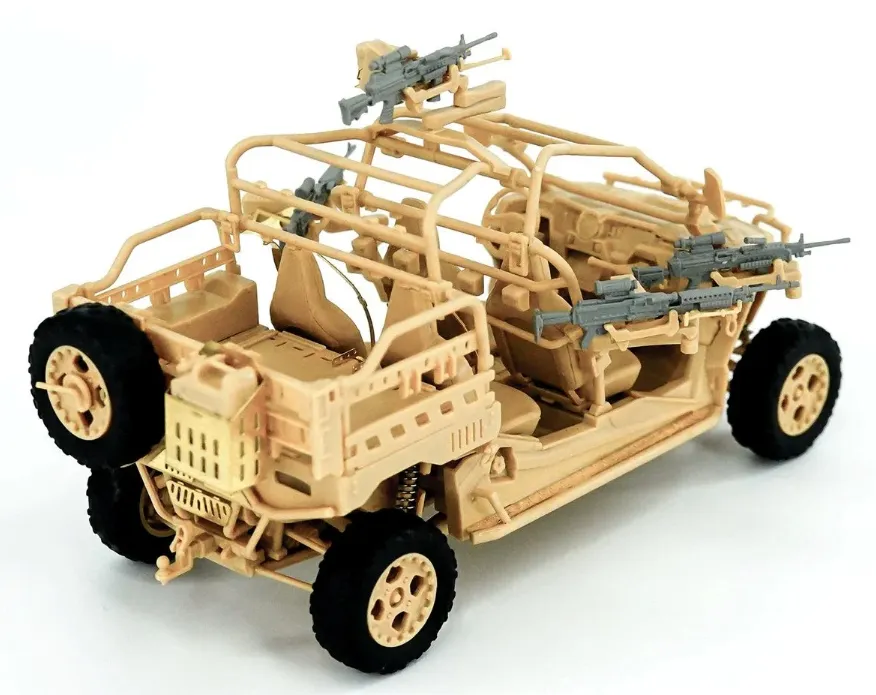 Magic Factory Military 1/35 MRZR D4 Ultralight Tactical All-Terrain Vehicle (Dual Combo/Two kits in one set)
