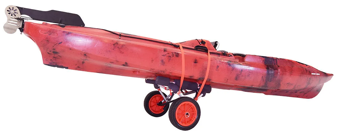 MALONE WIDETRAK ATB LARGE KAYAK/CANOE CART (WITH NO FLAT TIRES & BUNKS)