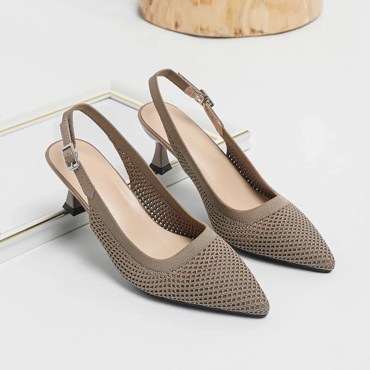 Maya™ | Elegant and Comfortable Mid-Heel Shoes